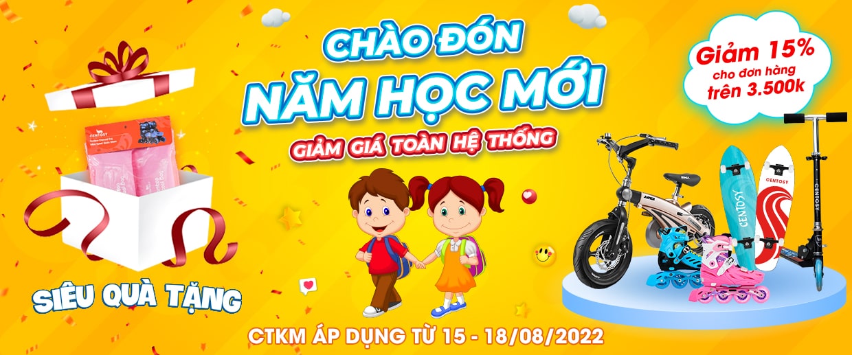 CTKM CHÀO ĐÓN NĂM HỌC MỚI